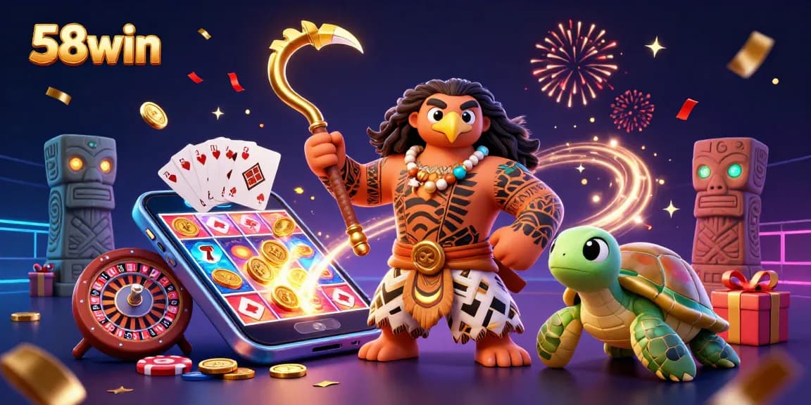 Win big with 58win as you spin colorful slot games and enjoy immersive casino experiences.