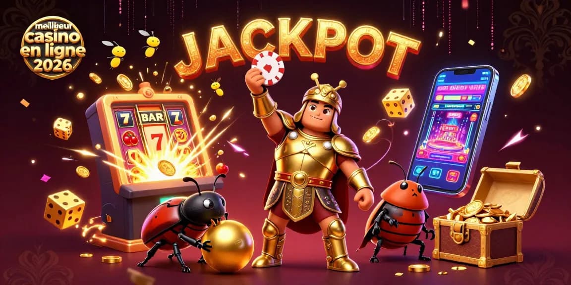 Vainquez avec le meilleur casino en ligne 2026 grâce à des jackpots éclatants et des jeux passionnants.