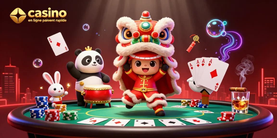 Recevez vos gains rapidement avec la plateforme de casino en ligne paiement rapide.