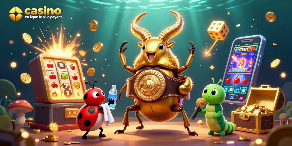 Plonger dans l'univers du casino en ligne le plus payant avec un combat épique entre des personnages animés colorés.