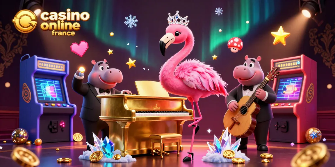 Jouez sur un casino en ligne en France avec des machines à sous colorées et des animations captivantes.