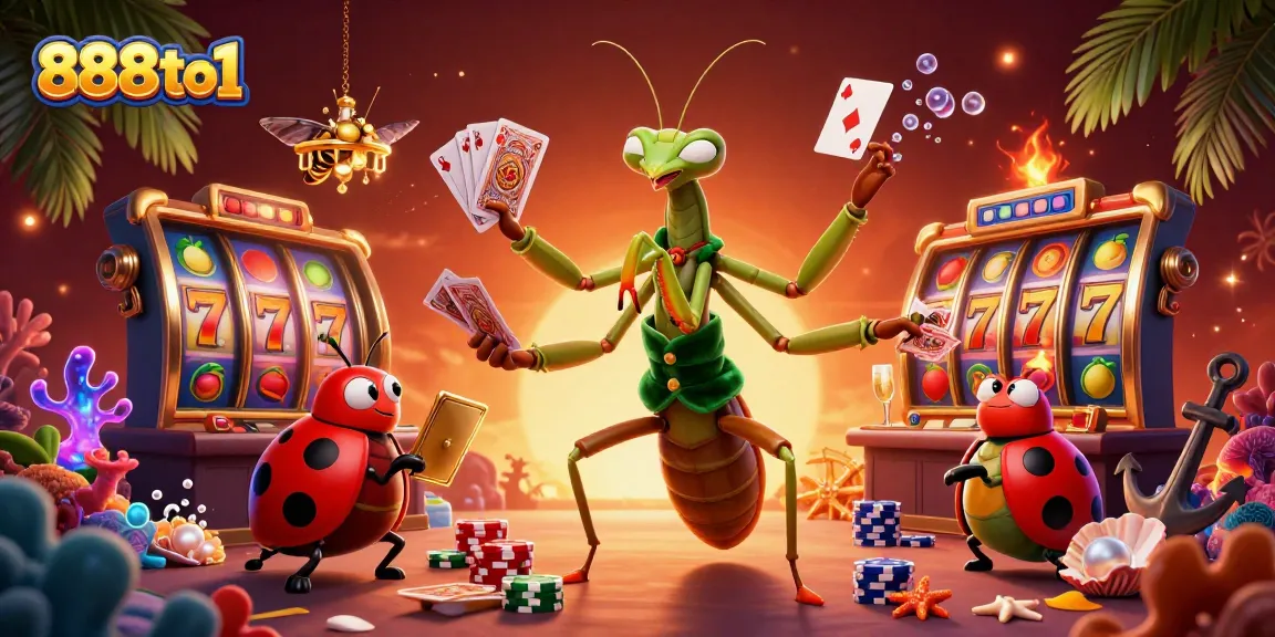 Experience thrilling gameplay with the 888to1 casino featuring vibrant 3D characters and exciting slot elements
