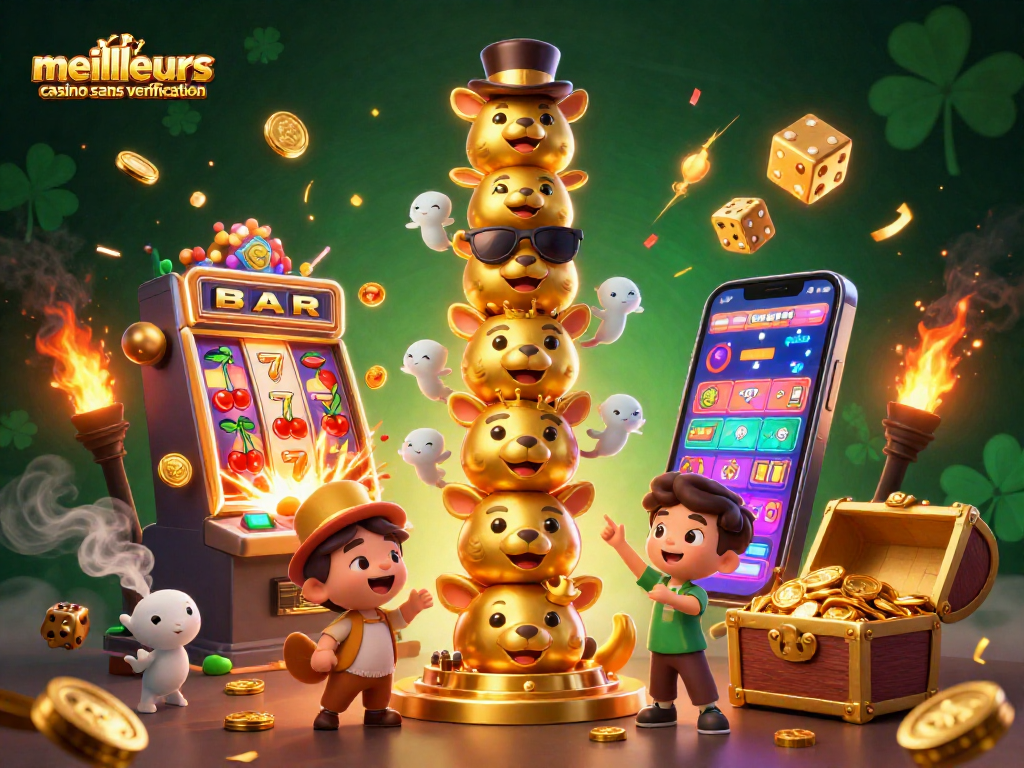 Jouez aux meilleurs casinos sans vérification avec ce totem amusant et des jeux captivants.