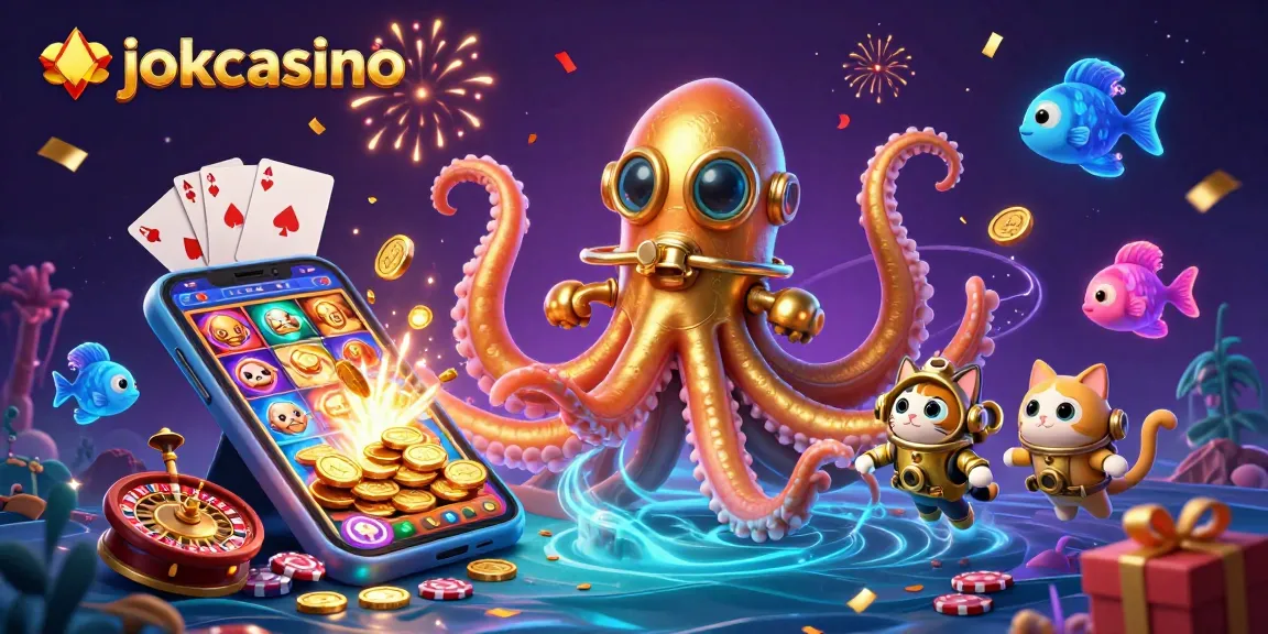 Play thrilling games at jokacasino with mesmerizing deep-sea characters and stunning graphics.