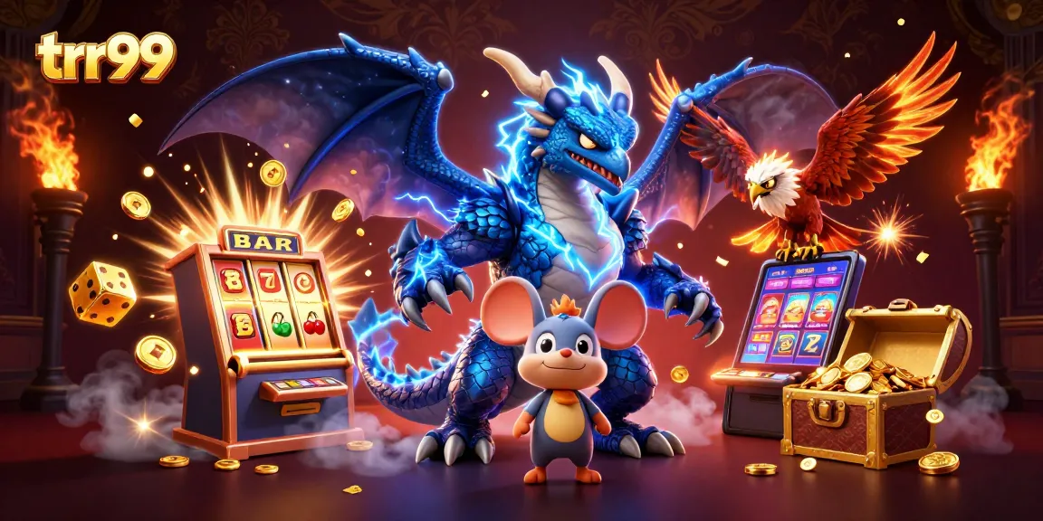 Experience thrilling casino action with exciting elements of trr99 in a vibrant and detailed illustration.