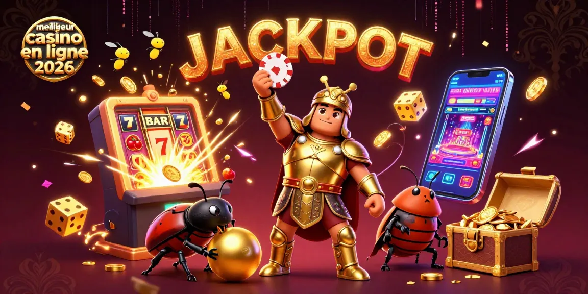 Vainquez avec le meilleur casino en ligne 2026 grâce à des jackpots éclatants et des jeux passionnants.