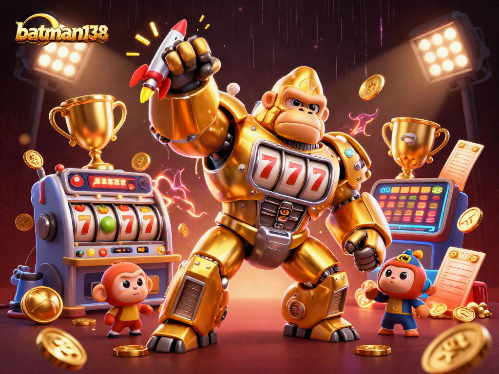 Engage with batman138's exciting slot machine mech and dynamic casino action!