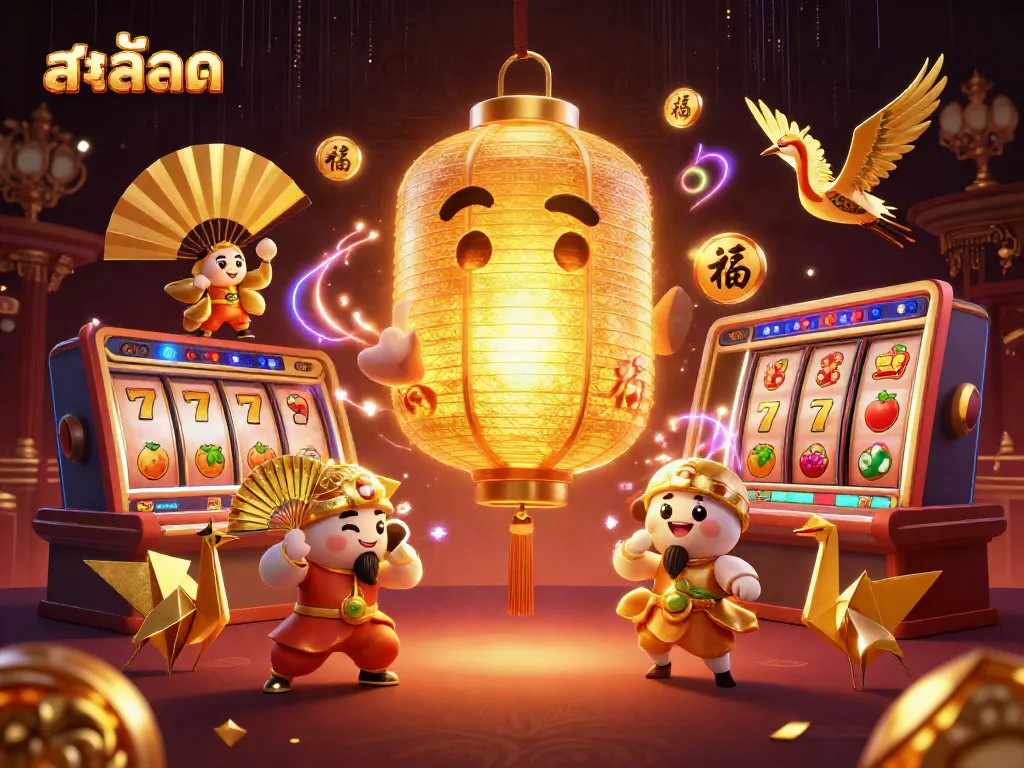 เกมสล็อตออนไลน์สนุกสนาน สะล็อด พร้อมสัญลักษณ์นำโชคในบรรยากาศคาสิโนสด