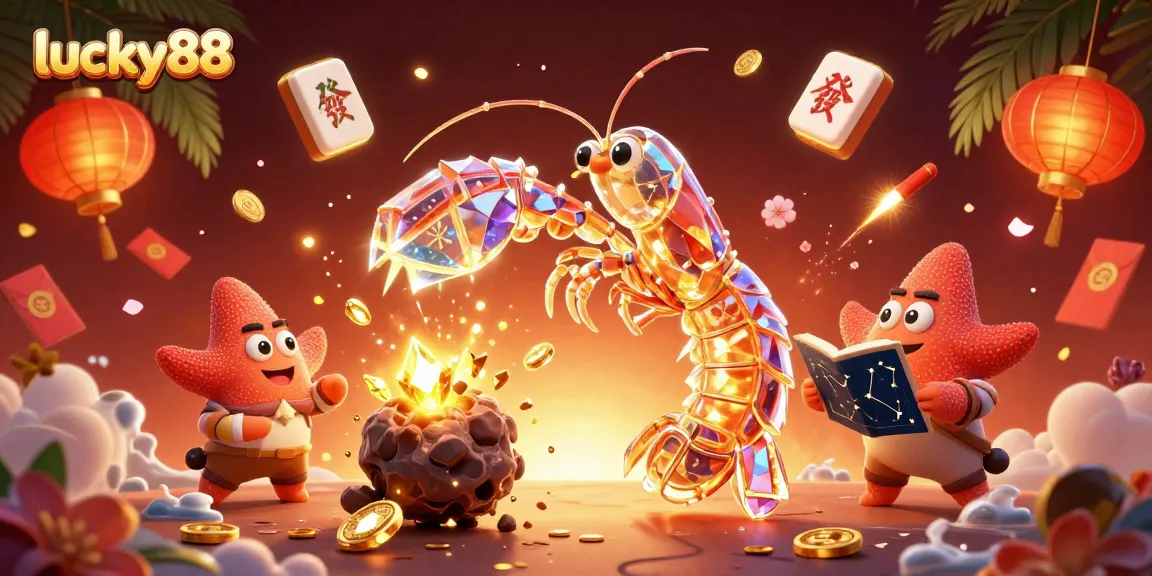 Experience lucky88 thrills with colorful galactic samurai and treasures in this vibrant casino scene.