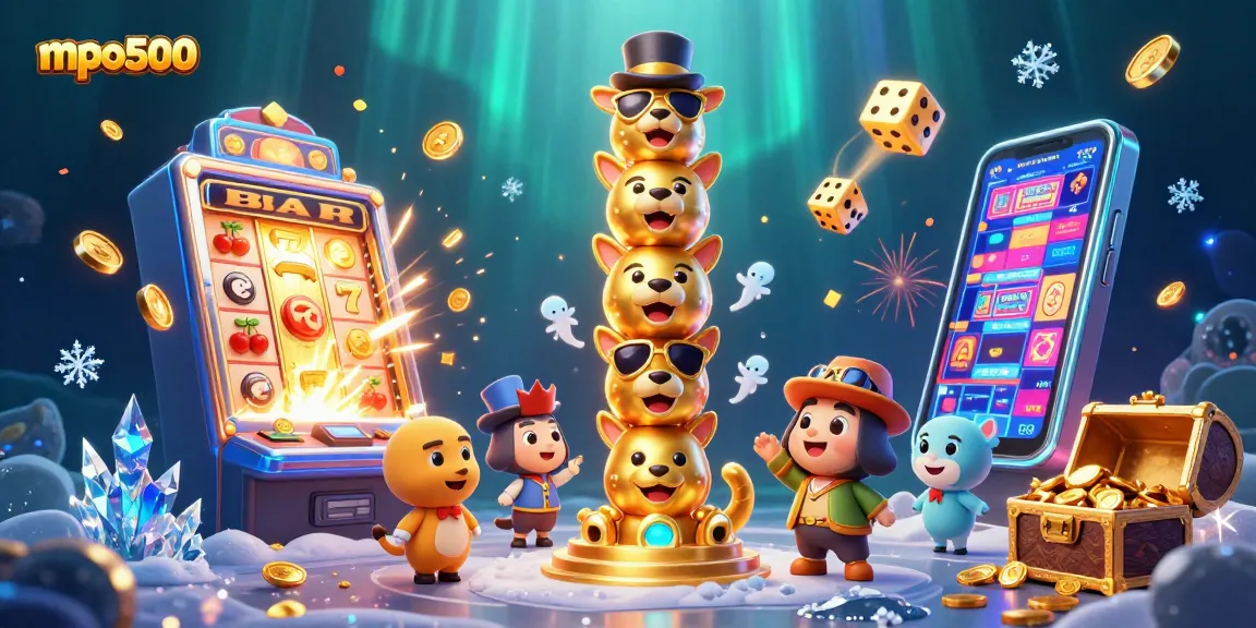 Engage with mpo500 as a golden totem pole reveals casino magic in vibrant gameplay bursts.