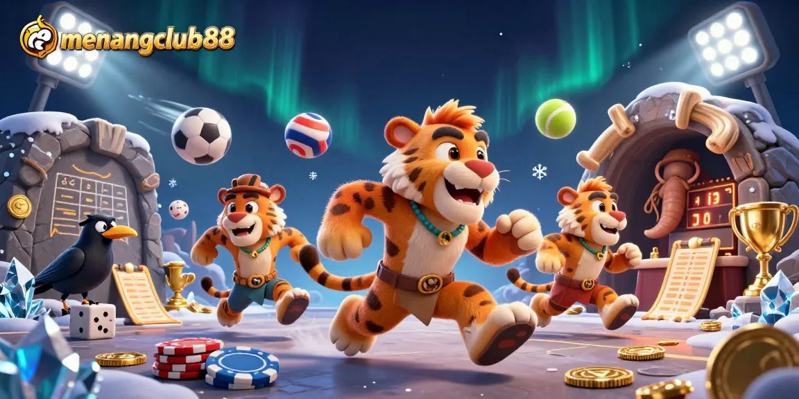 Experience the thrilling world of menangclub88 with vibrant characters and dynamic gaming elements.