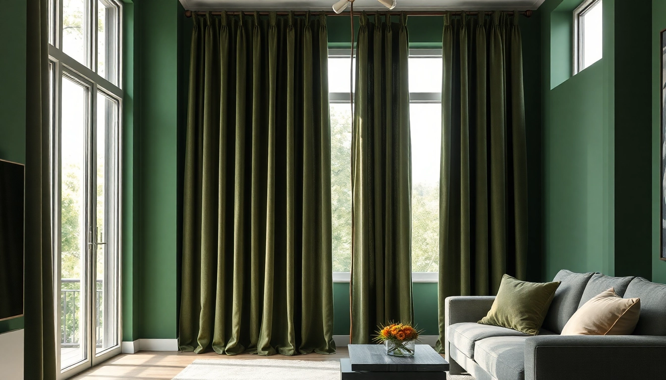 Gordijnen velours die luxe en warmte toevoegen aan elke ruimte.